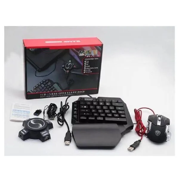 RGB Gaming Keyboard and Mouse for PS4/Xbox One/Nintendo Switch/PS3 /PC
