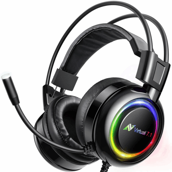 Abkoncore B780 7.1 Surround Headset Bass Vibration Gaming Headset RGB