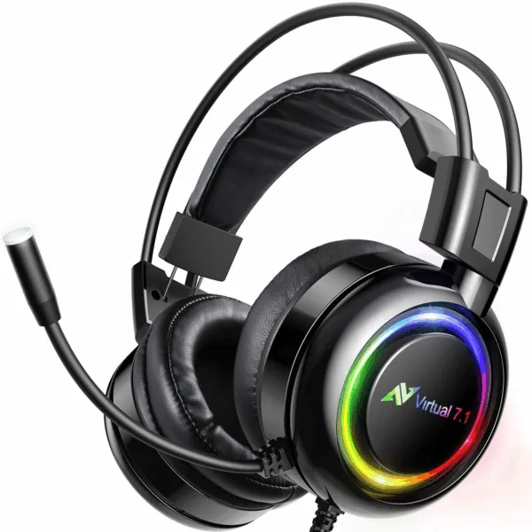 Abkoncore B780 7.1 Surround Headset Bass Vibration Gaming Headset RGB