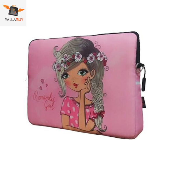 Cougar Laptop sleeve case stylish Notebook case multi style - romantic girl